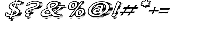 Larchmont Oblique Font OTHER CHARS