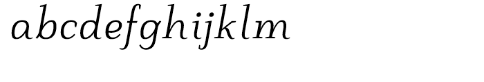 Lasta Regular Italic Font LOWERCASE