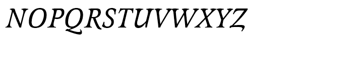 Latienne Discaps Regular Italic d Font LOWERCASE