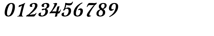 Latienne Medium Italic Font OTHER CHARS