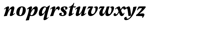 Latienne Swash Bold Italic Font LOWERCASE