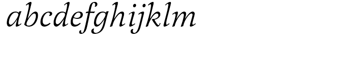 Latienne Swash Regular Italic Font LOWERCASE