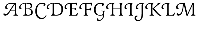 Latienne Swash Regular Font UPPERCASE