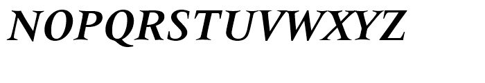 Latin 725 Bold Italic Font UPPERCASE