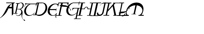 Laureatus Italic Font UPPERCASE