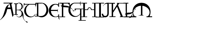 Laureatus Regular Font UPPERCASE