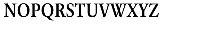 Laurentian Condensed Semi Bold Font UPPERCASE
