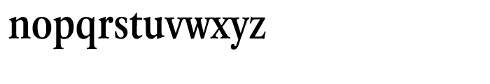 Laurentian Condensed Semi Bold Font LOWERCASE