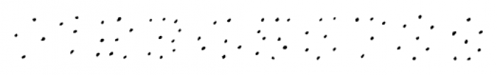 La Mona Pro Layer Dots Italic Font OTHER CHARS