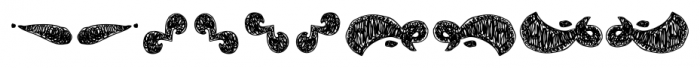 La Mona Pro Ornament Hand Font OTHER CHARS