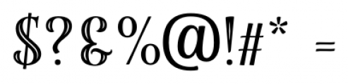 La Parisienne Serif Inline Font OTHER CHARS