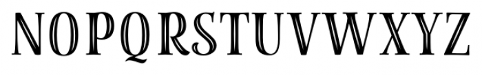 La Parisienne Serif Inline Font UPPERCASE