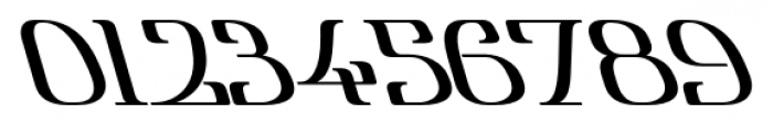 Lanvier Reverse Oblique Bold Font OTHER CHARS