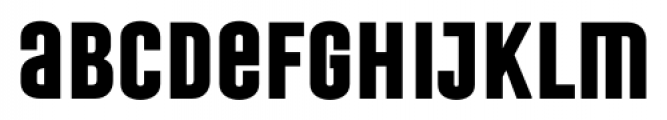 Laqonic 4F Unicase Bold Font LOWERCASE