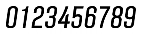 Laqonic 4F Unicase Light Italic Font OTHER CHARS