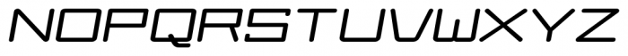 Larabiefont Xtrawide Bold Italic Font UPPERCASE