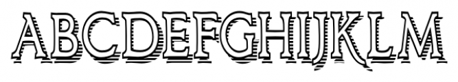 Larchmont  Condensed Font UPPERCASE