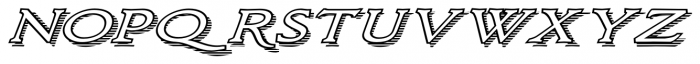 Larchmont Oblique Font LOWERCASE
