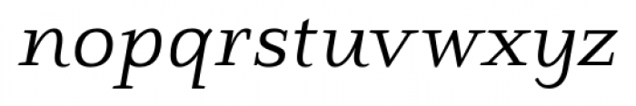 Lasta Italic Font LOWERCASE