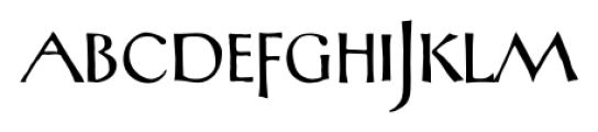 Laureat Regular Font LOWERCASE