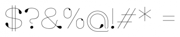 Lavina 4F Regular Font OTHER CHARS