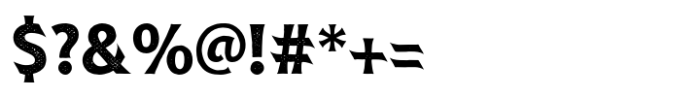La Belman Rough Font OTHER CHARS