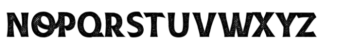 La Belman Rough Font LOWERCASE