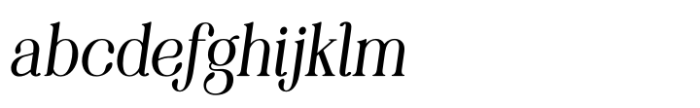 La Dolce Vita Bold Italic Font LOWERCASE