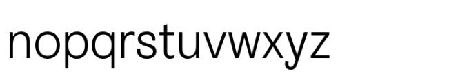 La Fabrique Light Font LOWERCASE
