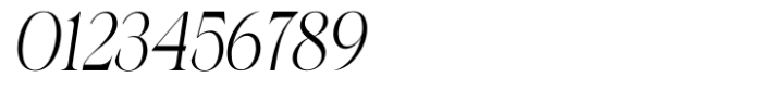 La Fleur Grande Italic Font OTHER CHARS