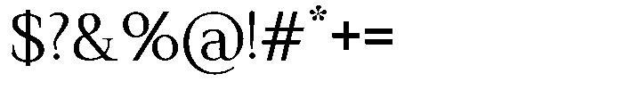 La Klatte la klatte Bold Font OTHER CHARS