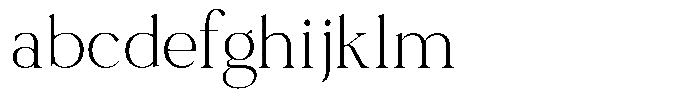 La Klatte la klatte Extra-light FONT