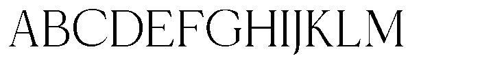La Klatte la klatte Medium Font UPPERCASE