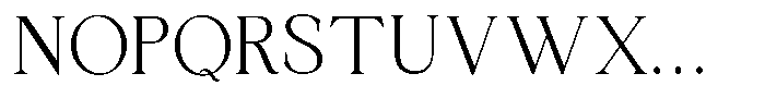 La Klatte la klatte Medium Font UPPERCASE