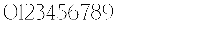 La Klatte la klatte Thin Font OTHER CHARS