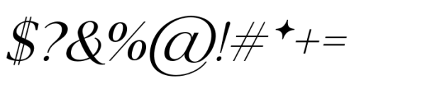 La Luxes Bold Italic Font OTHER CHARS