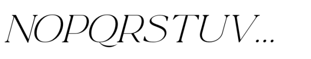 La Luxes Light Italic Font UPPERCASE