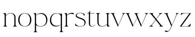 La Luxes Light Font LOWERCASE