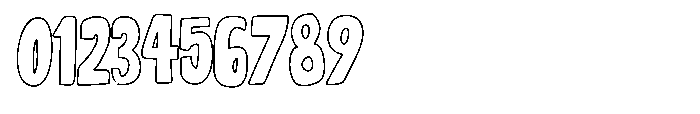 La Magie Du Rivage Gris Outline Font OTHER CHARS
