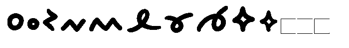 La Massima Extras Font LOWERCASE