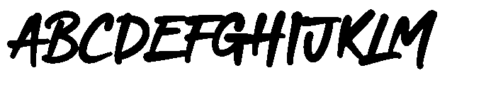 La Massima One Font UPPERCASE