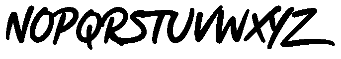 La Massima One Font UPPERCASE