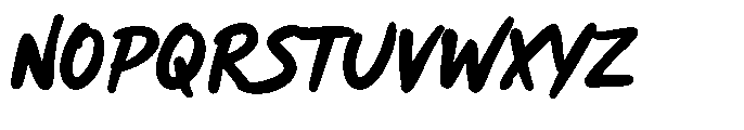 La Massima Three Font UPPERCASE