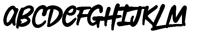 La Massima Two Font UPPERCASE