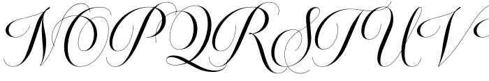La Primera Italic Font UPPERCASE