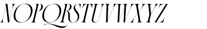 La Primera Italic Font LOWERCASE