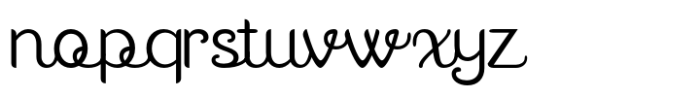 La Qalam Font LOWERCASE