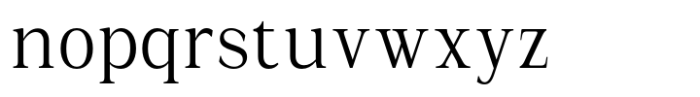 La Rochelle Condensed Font LOWERCASE