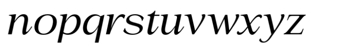 La Rochelle Italic Font LOWERCASE