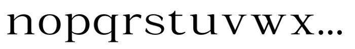La Rochelle Regular Font LOWERCASE